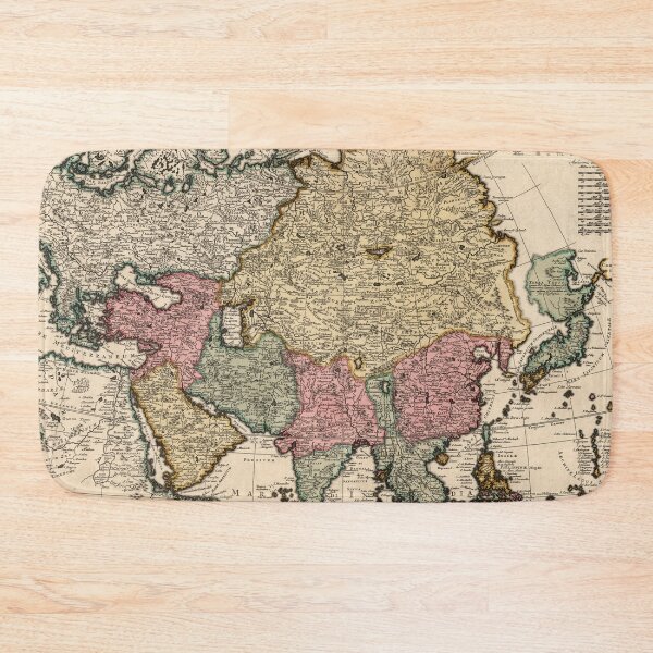 Item preview, Antique Asia map in 1740 designed and sold by ganje.