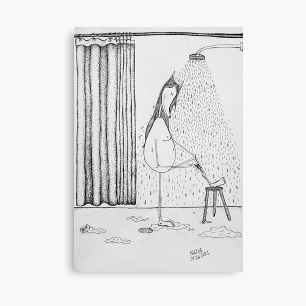 shower Canvas Print
