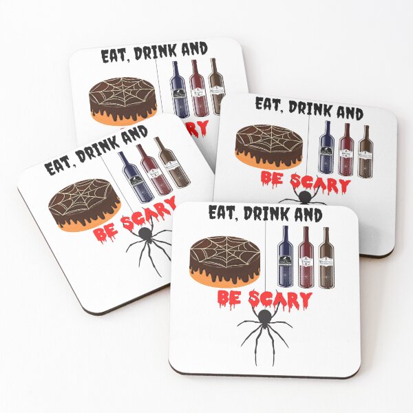 Item preview, Eat, Drink and be Scary designed and sold by WeTrieditatHome.