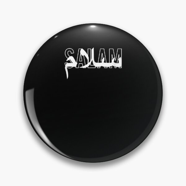 Item preview, Salam Peace Arabic Calligraphy Arab Font Letters designed and sold by vivanbess.