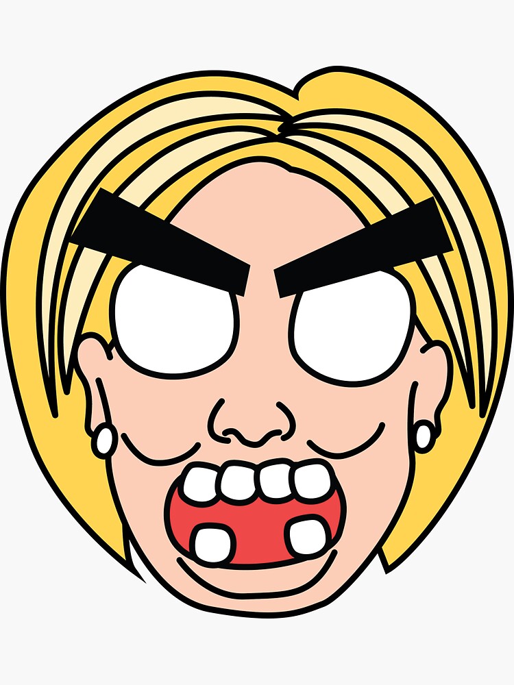 angry zombie hillary by shortstack