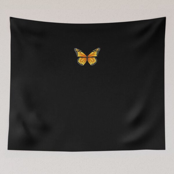 Item preview, Butterfly Orange Soft Emoji Butterflies designed and sold by vivanbess.