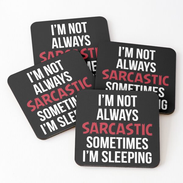 Item preview, I'm not always sarcastic sometimes i'm sleeping designed and sold by pnkpopcorn.