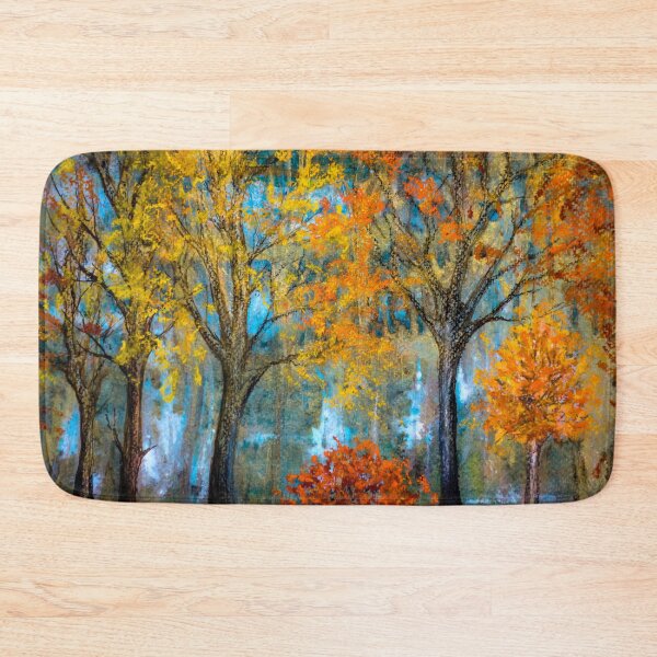 Item preview, Autumn trees designed and sold by Red Witch Art.