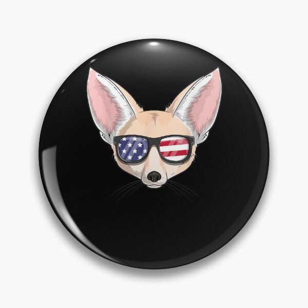 Item preview, Fennec Fox Patriotic Usa 4th Of July American Gift designed and sold by vivanbess.