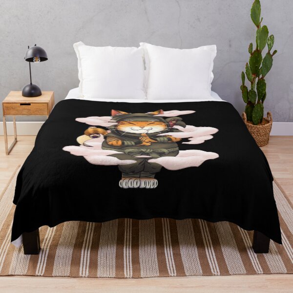 Item preview, Shinobi Cat funny kung fu cat designed and sold by FreeMood.