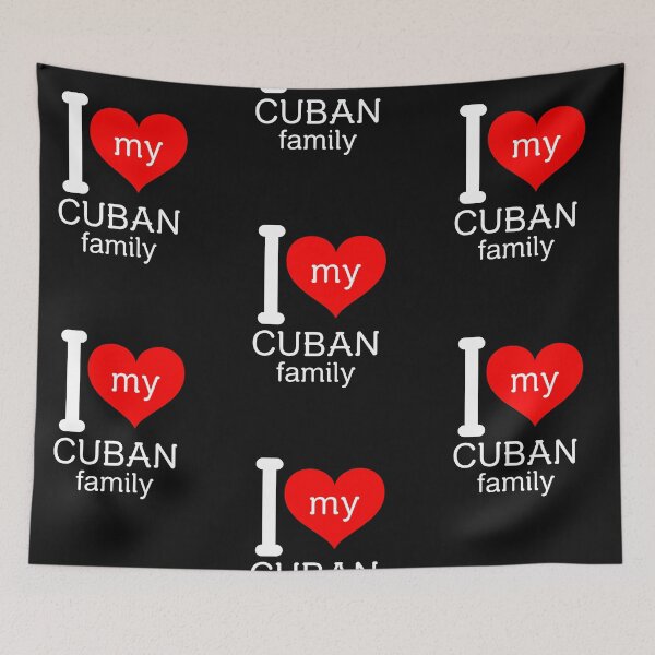 Item preview, I Heart My Cuban Family, Cuban, Cuban Family, I Love My Cuban Family designed and sold by DiscGolfTees.