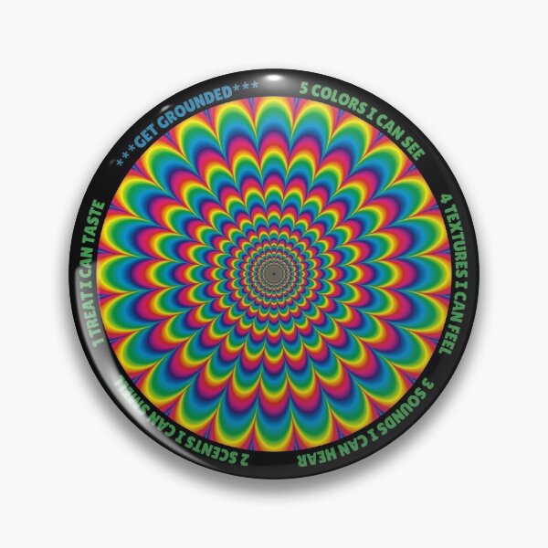 Item preview, Perspective & Wise Mind Matters Collection: Overwhelmed? Stop and ground. Mindfulness using the five senses, grounding technique. You will get through this, you are worthy and deserving of care. designed and sold by Orianah.