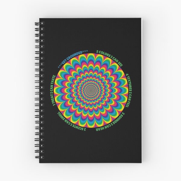 Item preview, Perspective & Wise Mind Matters Collection: Overwhelmed? Stop and ground. Mindfulness using the five senses, grounding technique. You will get through this, you are worthy and deserving of care. designed and sold by Orianah.