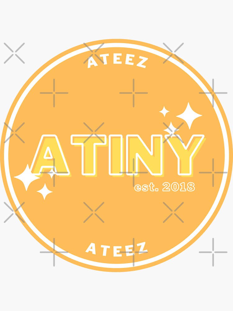 Kpop Ateez Atiny Fandom - Kpop Ateez - Sticker