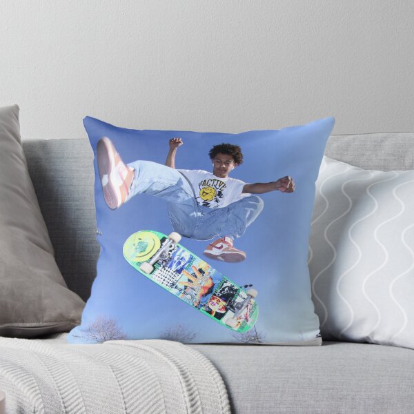 Item preview, A Cool Teenage Skater Doing Awesome Skateboard Trick designed and sold by AidenChen.