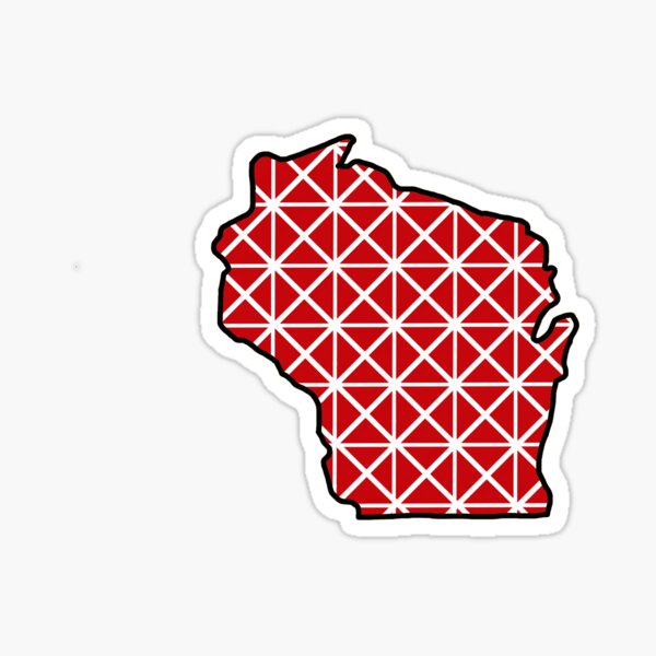 Vista previa del artículo con la obra «UW Madison Geométrico», diseñado y vendido por megncheese01.