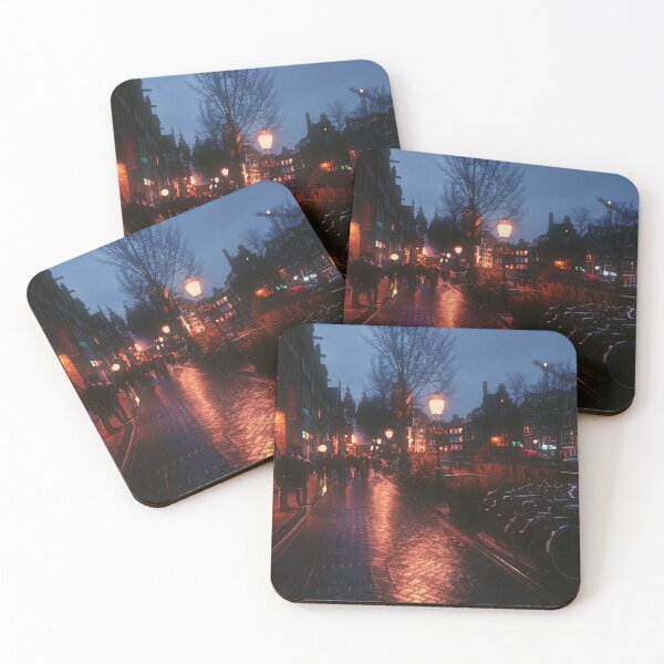 Item preview, Nightfall on an Amsterdam Street designed and sold by jnbr.