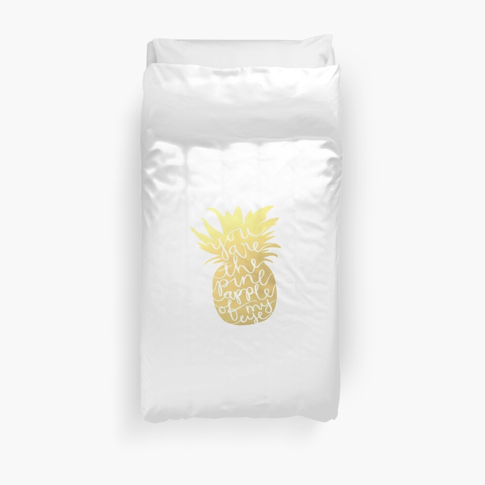 Pineapple Duvet Cover