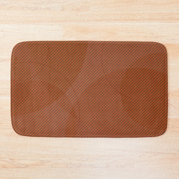 Item preview, Russet Circles and Stripes designed and sold by Poetic Patterns Studio.