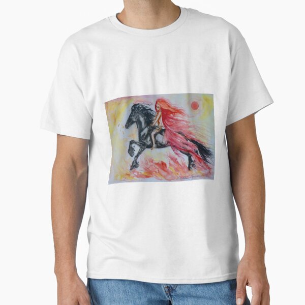 Item preview, SHE WHO RUNS WITH FIRE designed and sold by louisegreen.
