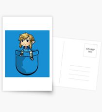 Pocket Link BOTW Zelda Postcards