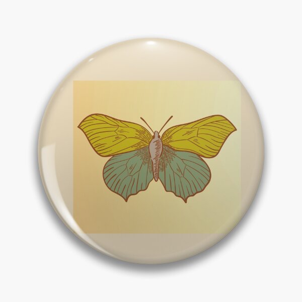 Item preview, Beige Moth Wall Art  designed and sold by modern-sun.