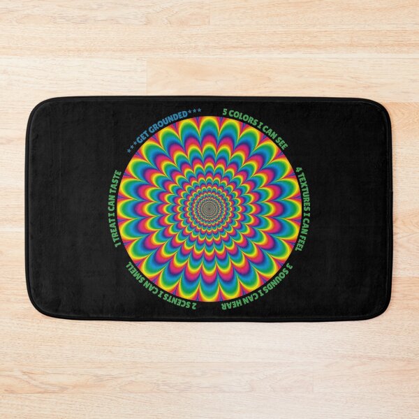 Item preview, Perspective & Wise Mind Matters Collection: Overwhelmed? Stop and ground. Mindfulness using the five senses, grounding technique. You will get through this, you are worthy and deserving of care. designed and sold by Orianah.