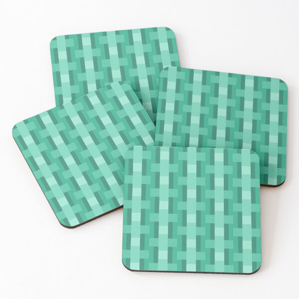 Item preview, Green Pattern Offset Grid designed and sold by JABG-01.
