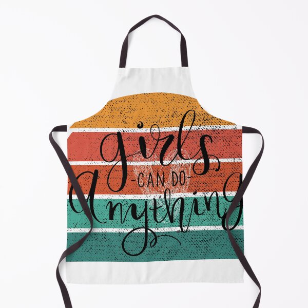 Item preview, Girls Can Do Anything Retro Vintage Print designed and sold by HStudioPrints.