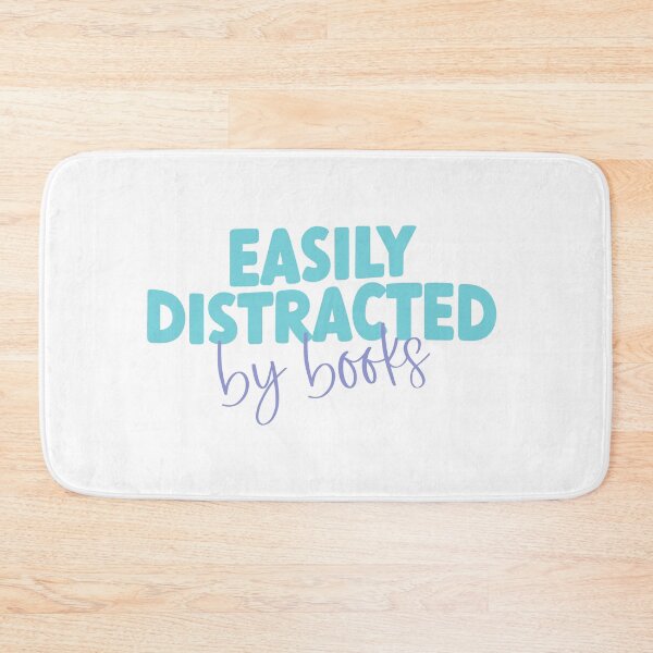 Item preview, Easily Disctracted by Books designed and sold by rissidesigns.