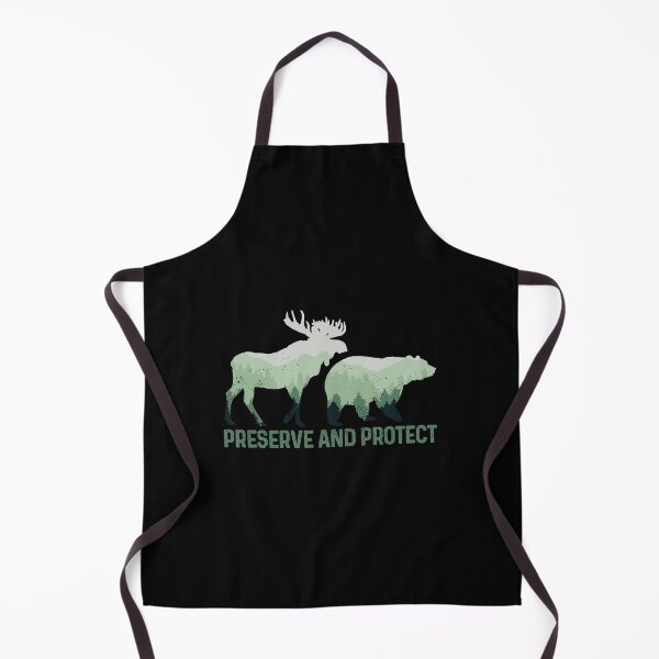 Item preview, Preserve Protect Bear Moose National Park Nature Gift designed and sold by elamlakini.