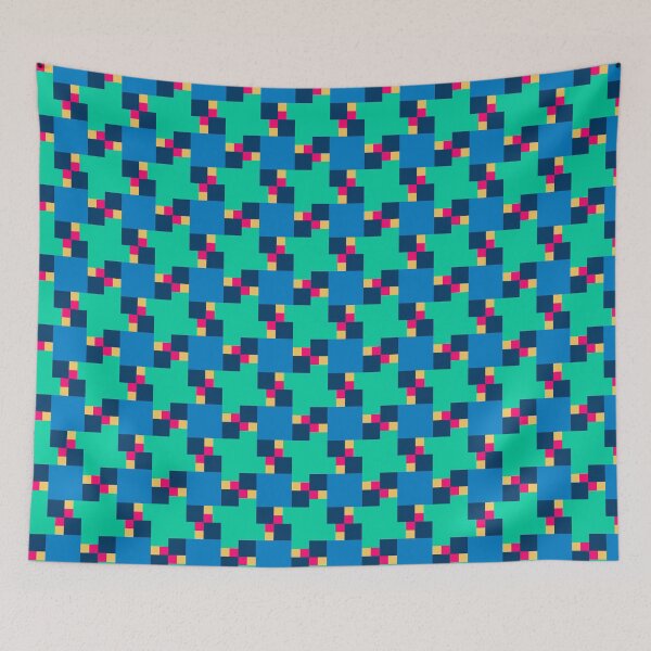 Item preview, Multicolor Pattern Regular Grid designed and sold by JABG-01.