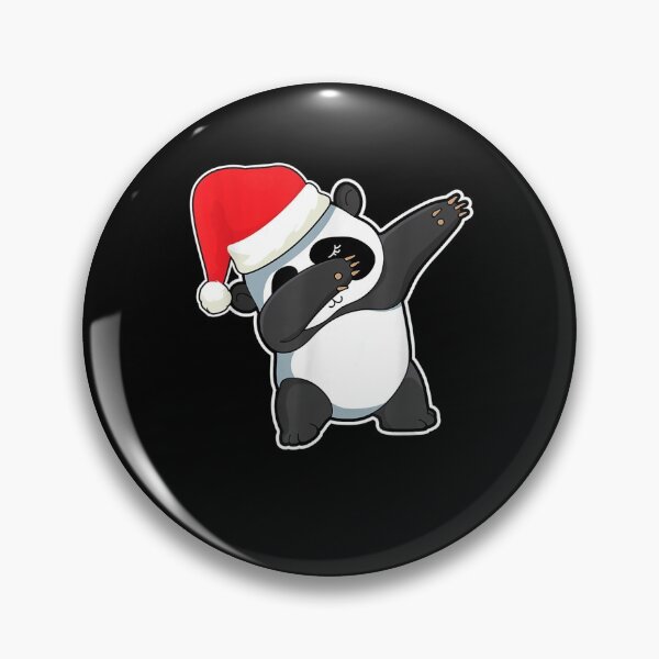 Item preview, Dabbing Panda Bear With Santa Claus Hat Christmas Dab Dance designed and sold by nancyholly.