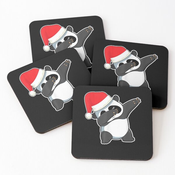 Item preview, Dabbing Panda Bear With Santa Claus Hat Christmas Dab Dance designed and sold by nancyholly.