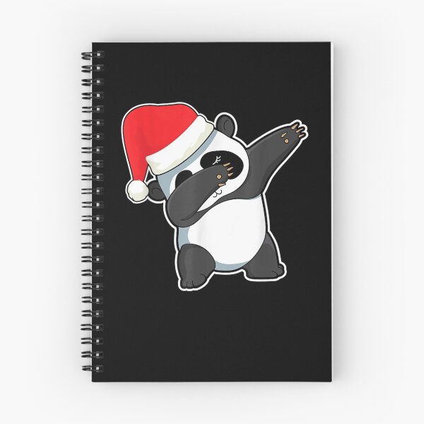 Item preview, Dabbing Panda Bear With Santa Claus Hat Christmas Dab Dance designed and sold by nancyholly.