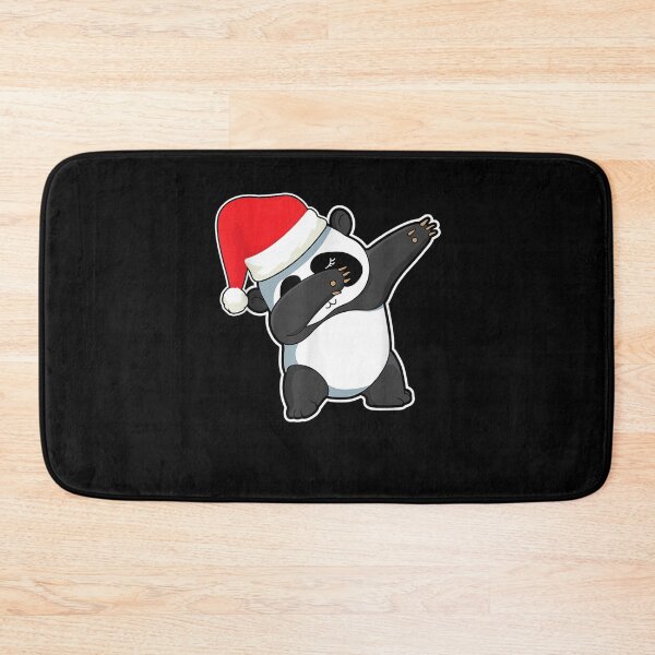 Item preview, Dabbing Panda Bear With Santa Claus Hat Christmas Dab Dance designed and sold by nancyholly.
