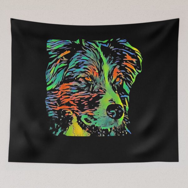 Item preview, Australian Shepherd Face designed and sold by patsa4.