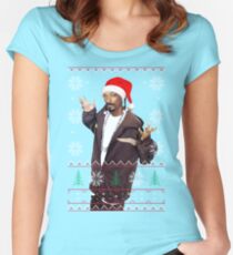 Snoop Christmas Women's Fitted Scoop T-Shirt