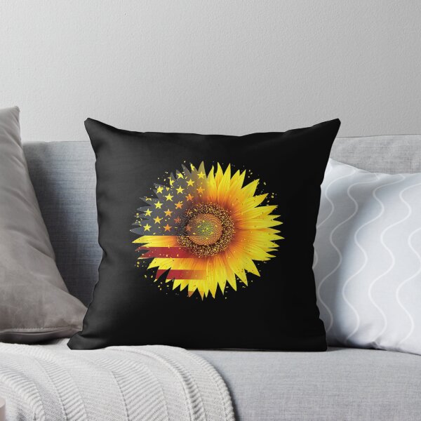Item preview, America Sunflower Flag 4th July American Patriotic Flower designed and sold by nancyholly.
