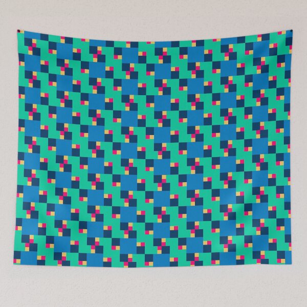 Item preview, Multicolor Pattern Offset Grid designed and sold by JABG-01.