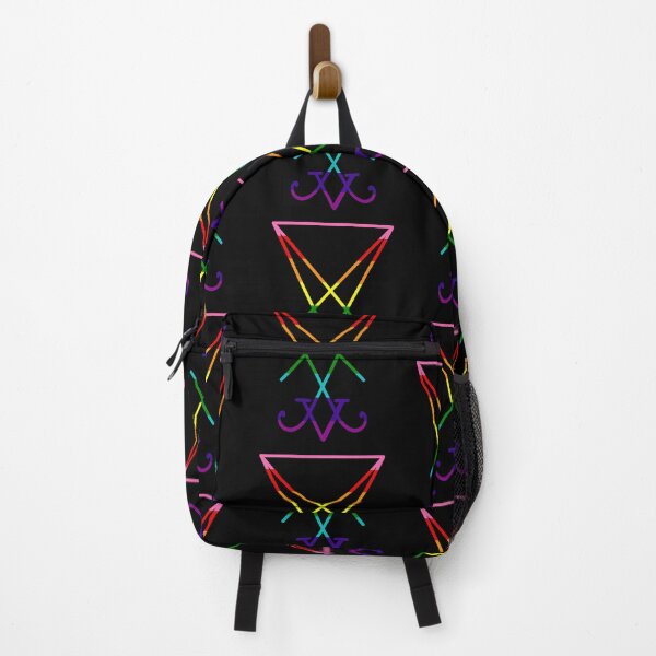 Item preview, Lucifer Sigil Gay Pride Rainbow designed and sold by AlasAHintStudio.