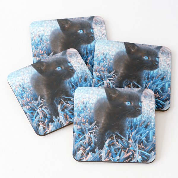 Item preview, Baby Kitten on Blue Grass designed and sold by jnbr.