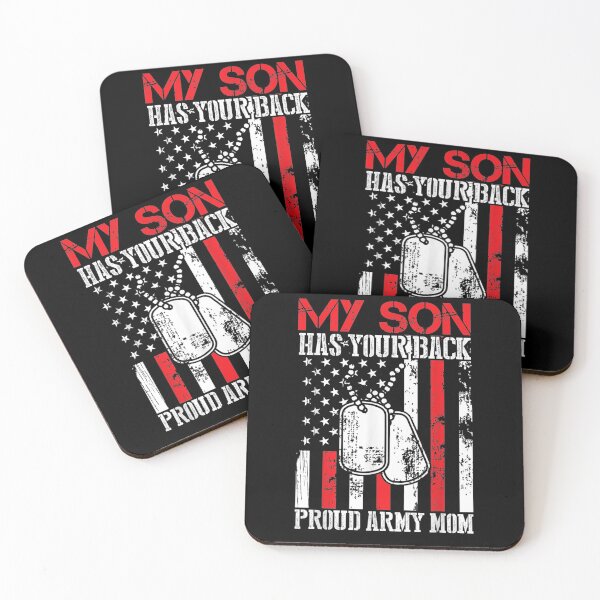 Item preview, Army Mom Proud Mom My Son Has Your Back designed and sold by nancyholly.