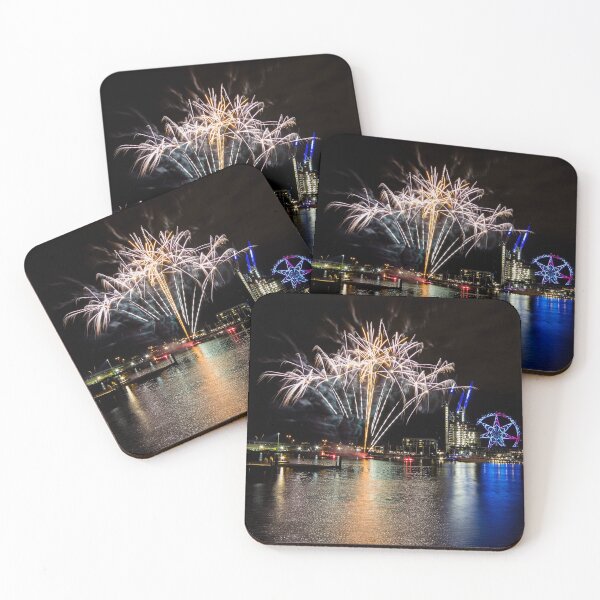 Item preview, Fireworks at Melbourne Docklands, Victoria, Australia. designed and sold by Vicki Walsh.