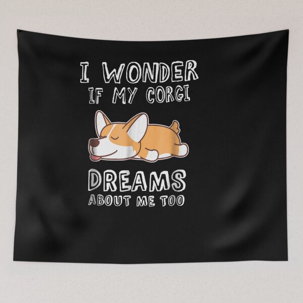 Item preview, Corgi Pajama Dream About Corgis Gift designed and sold by nancyholly.