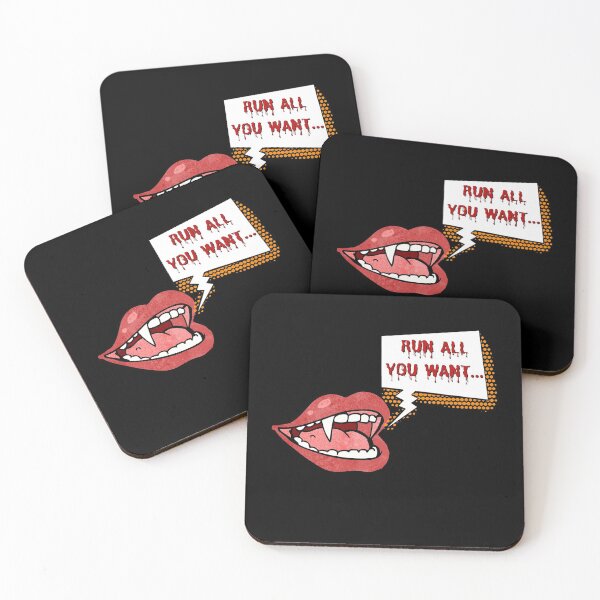 Item preview, Halloween Funny Vampire Saying- Run All You Want designed and sold by Designs By YL.
