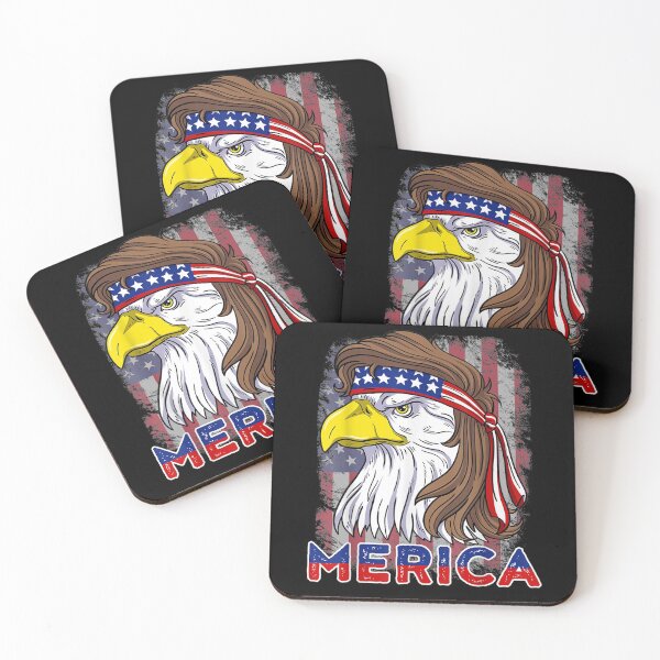 Item preview, Merica Eagle Mulle American Flag Usa 4th Of July designed and sold by nancyholly.