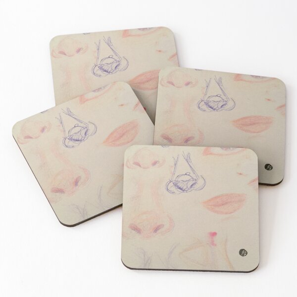 Item preview, Nose sketch studies designed and sold by jamminanddrawin.