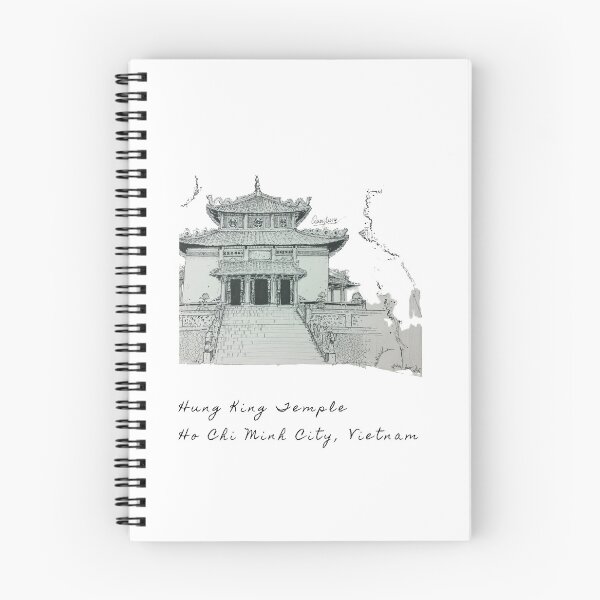 Item preview, Hung King Temple  Freehand Drawing  designed and sold by nancytrg.