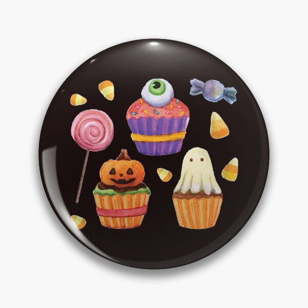 Item preview, Assorted Spooky Halloween Cupcakes and Candy designed and sold by Alicia Chee.