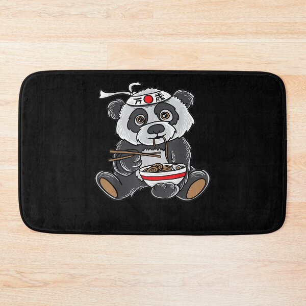 Artikelvorschau, Anime Panda isst japanische Ra Noodles Bowl entworfen und verkauft von patsa4.