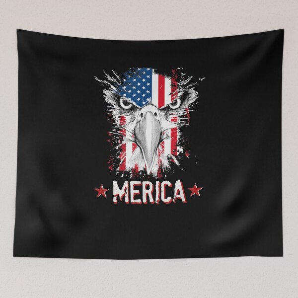 Item preview, Eagle Mullet 4th Of July Usa American Flag Merica Vintage designed and sold by nancyholly.