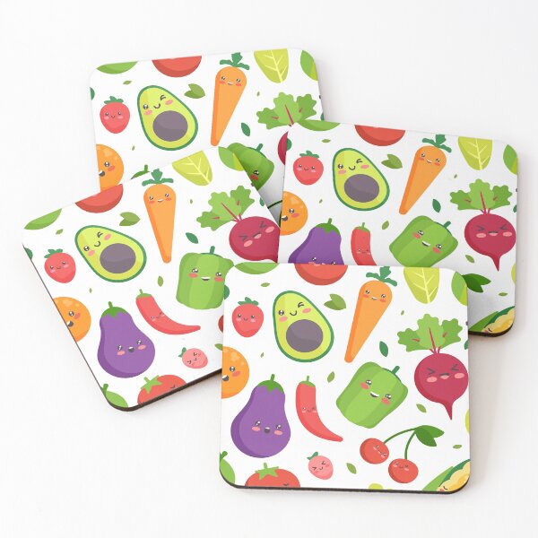 Item preview, fruits kawaii vegan designed and sold by TRIBExSPACE.