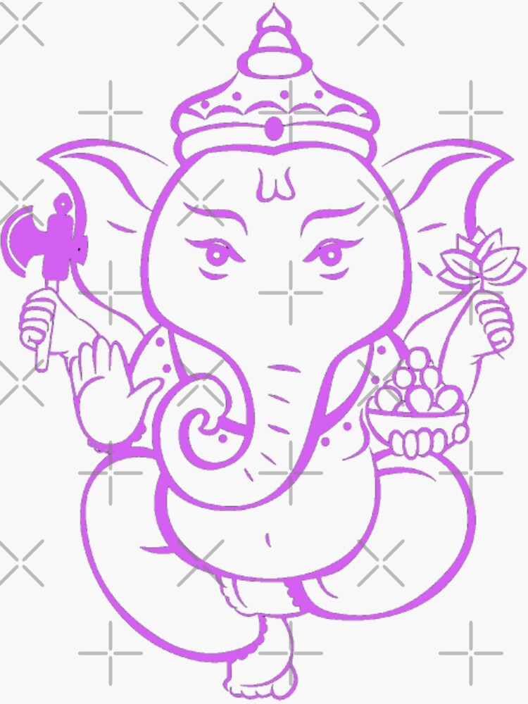 Download HD 28 Collection Of Ganesh Chaturthi Drawing For Kids -  Ganeshchaturthidrawing Transparent PNG Image - NicePNG.com